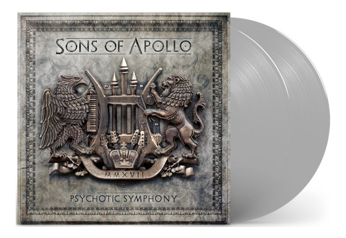 Sons Of Apollo Psychotic Symphony 2 Lp Silver Vinyl + Cd