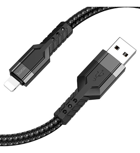 Cable Usb A Micro-usb Hoco Color Negro