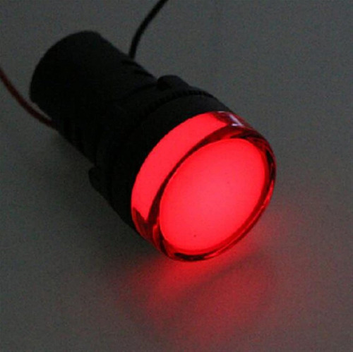 Ad16-22d Indicador De Luz Rojo 110v