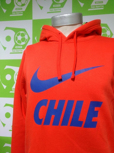 poleron de chile nike 2018