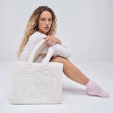 Bolsa victoria secret blanca cheap