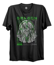 Comprar Playera Caballeros Del Zodiaco Armadura Dragon 100% Algodon