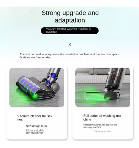 Lámpara Láser Led De Carga Usb Con Luz Verde Para Aspiradora