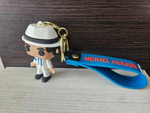 Llavero De Silicona Michael Jackson Smooth Criminal