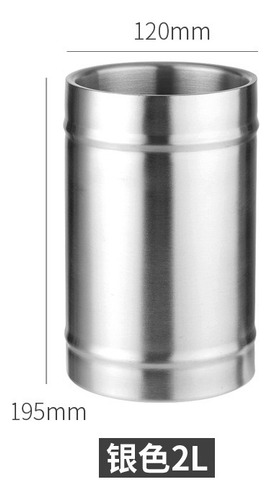 - Hielera De Acero Inoxidable Con Tapa