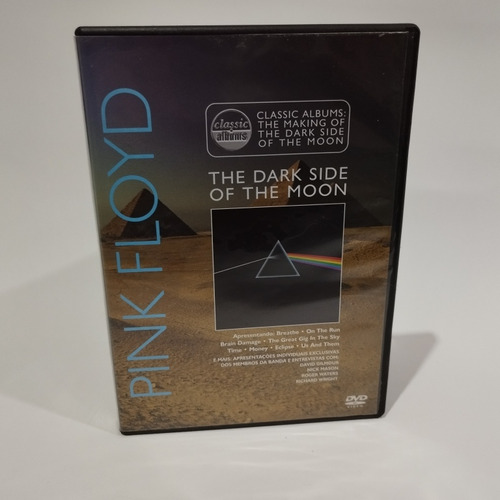 Pink Floyd  The Dark Side Of The Moon Dvd Brazil 2003 Rock