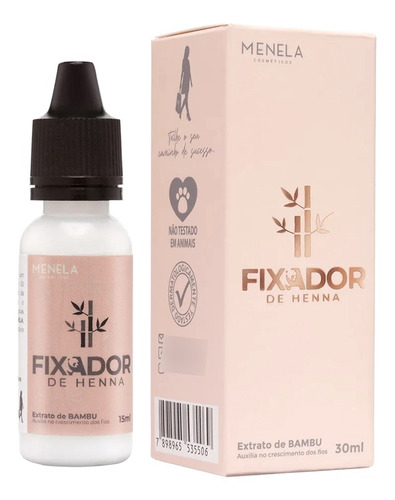 Gel Fixador Rena Sobrancelha Com Extrato De Bambu Testado 