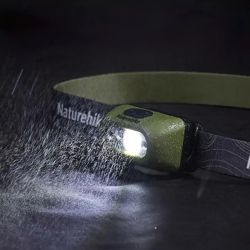 Linterna Frontal Recargable Ip65 200 Lúmens Naturehike Linterna Verde Luz Blanco
