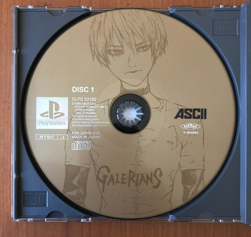 Galerians Box Ps1 Original Japonês (Usado)