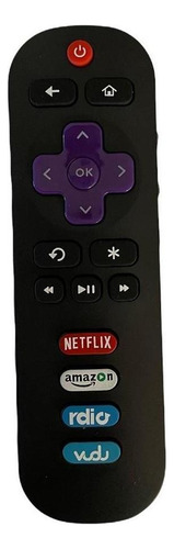 Control Compatible Con Tcl Roku Tv 32s4610r 40fs3750 32s321