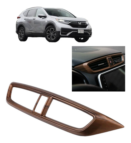 Cubierta Frontal De Aire Acabado Madera Honda Crv Cr-v 2017 2018 2019 2020 A Actual Calidad De Agencia