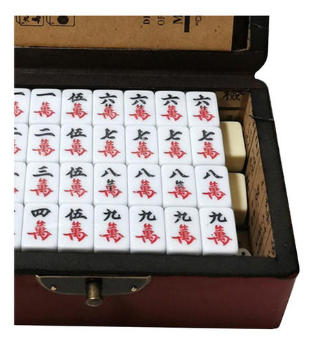 Juego De Mesa Chino Mahiong, Juego De Mesa, Doble Color