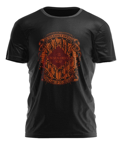 Remera Mapa Merodeador Harry Potter Algodon Premium