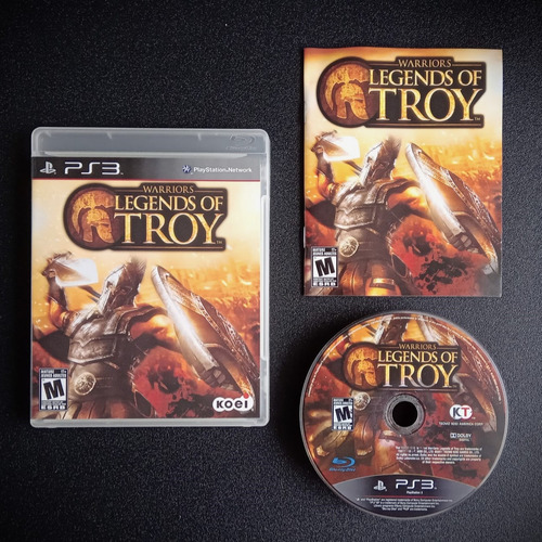 Warriors Legends Of Troy - Playstation 3 - Usado (Usado)