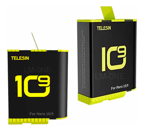 2 Baterias Para Camaras Gopro Hero 12 11 10, Pila De 1750mah