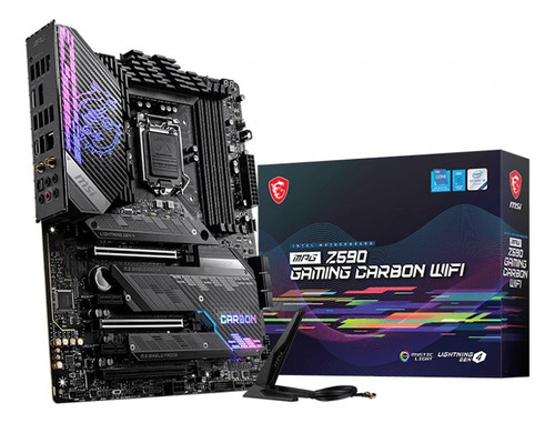 Motherboard Msi Z590 Gaming Carbon Wifi S1200 Ddr4 11va Gen