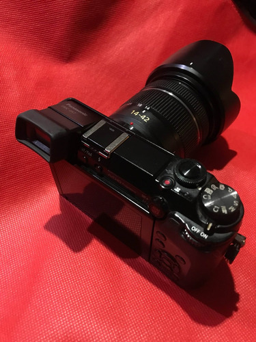 Lumix Gx7 Reflex  Lente 14-42mm Wi Fi  Camara Espectacular