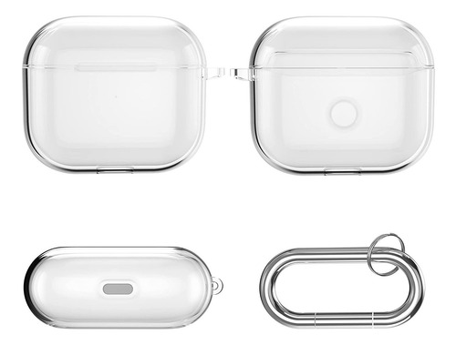 Imagen 6 de 10 de Funda Para AirPods 3rd Gen Transparente