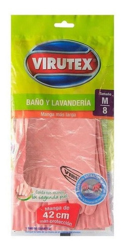Guantes Baño Y Lavandería Talla M Virutex
