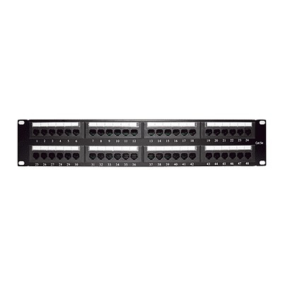 Lp-pp-508 Panel De Parcheo Utp Cat5e 19, 48 Puertos, 2u, Con