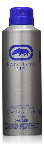 Marc Ecko Body Spray, Blue, 6 Ounce