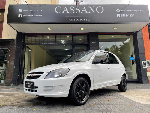 Chevrolet Celta 2015 1.4 Advantage Aa+dir Blanco Cassano Aut