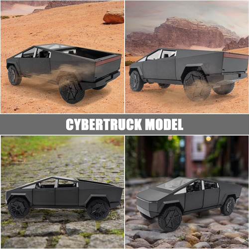 Modelo Cybertruck: 1/32 Diecast Metal Camiones De Juguete...