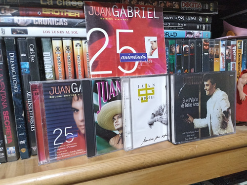 Juan Gabriel / 25 Aniversario 1971-1996 / Caja 5 / Cd Mex (Usado)
