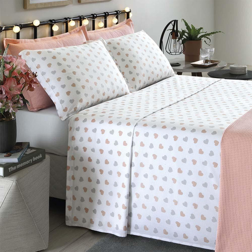 Jogo De Cama King Size Dohler 150 Fios Vênus 4 Peças