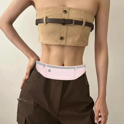 Riñonera Para Correr, Bolsa Para Teléfono Para Rosa