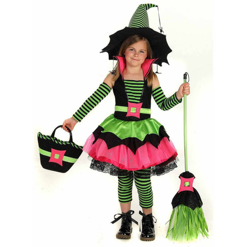 Disfraz Para Niña Spiderina Talla Large 10-12 Halloween