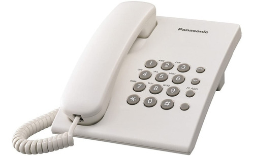 Telefono Fijo Panasonic Kxts 500 Blanco