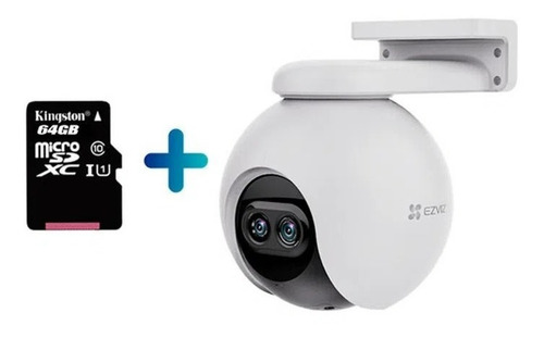 Imagen 1 de 10 de Camara Wifi Ezviz 1080p Exterior Motorizada C8pf + Memo 64gb