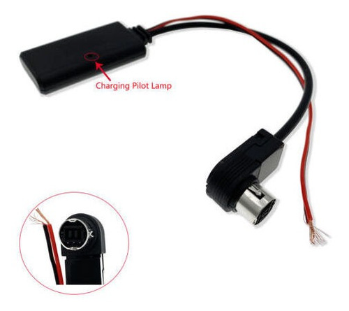 Bluetooth Aux Adapter Cable For Alpine Cda-9883r Cda-988 Sle