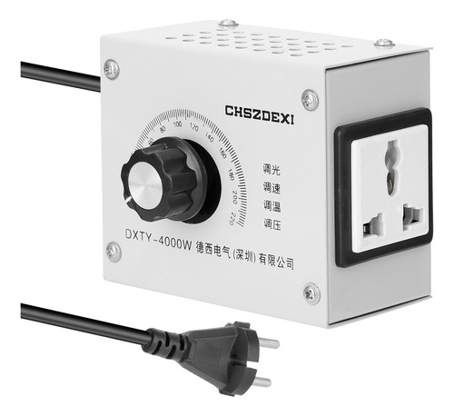 Regulador De Voltaje Variable Compacto De Velocidad Portátil