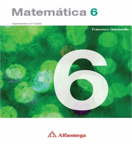 Libro Matemática 6