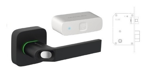 Cerradura Ultraloq Ul1 Blk +bridge +cerrojo Huella Wi-fi
