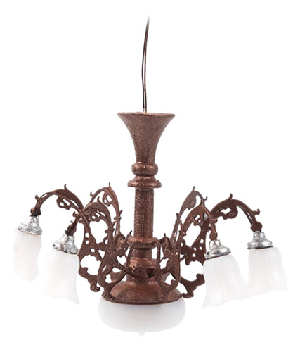 Lámpara De Luz De Techo A Escala 1:87, Mesa De Arena Bronce