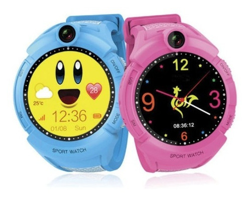 Smartwatch Kids Bluetooth Tactil Video Gps Sleep Microfono