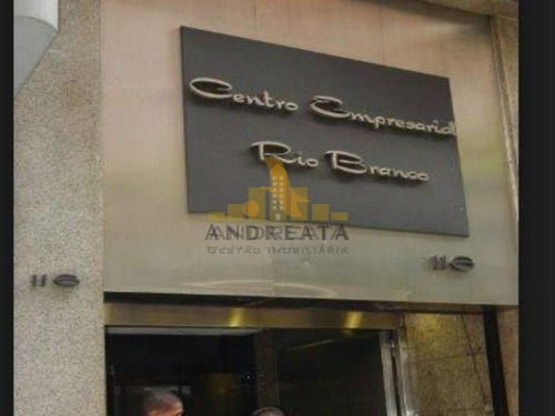 Imagem 1 de 5 de Centro - Av. Rio Branco - Alugo / Vendo Andar Comercial Com 354m² Em Ótima Localização No Centro Rj. - Mix0014m - 34081345