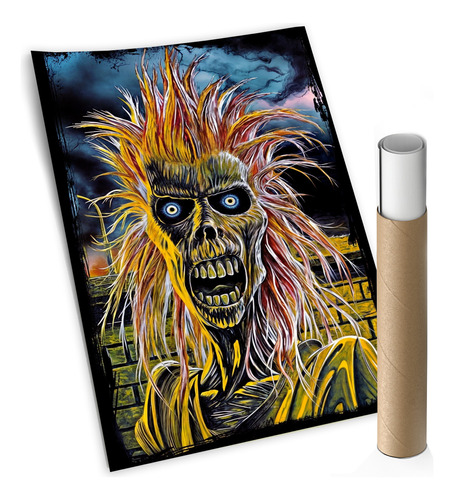 Poster Lamina Iron Maiden 100 X 70 Kustom Fotografico