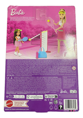 Barbie I Love School Chelsea /stacie Clases De Tenis En Caja (Usado)