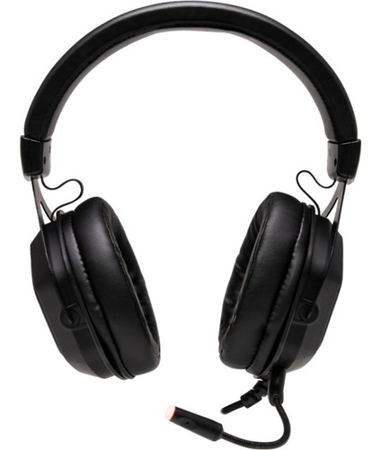 Audífonos Gamer Over Ear Balam Rush Hesix Br-929776 Color Negro Color de la luz RGB