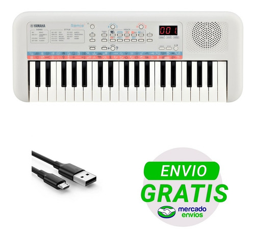 Imagen 10 de 10 de Teclado Portatil Mini Yamaha Psse30 Niños