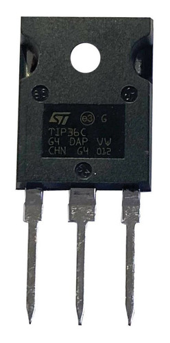 Kit 2 Pçs - Transistor Pnp Tip36c - Tip 36 C - 100v - To247