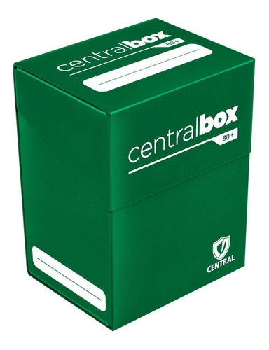 Deck Box Central Box 80+ Verde Pokemon Magic Yugioh