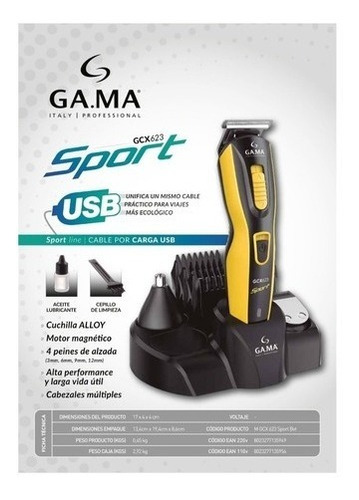 Imagen 8 de 10 de Afeitadora De Barba Inalambrica Recargable Lavable Garantia Oficial - Recortadora Cortadora Cortabarba - Men - Hombre -