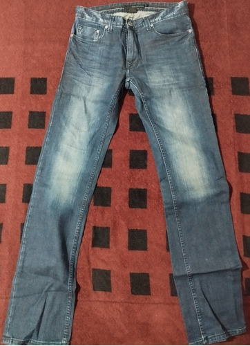 Jeans Pantalón Recto Calvin Klein Talla 28x32 Original