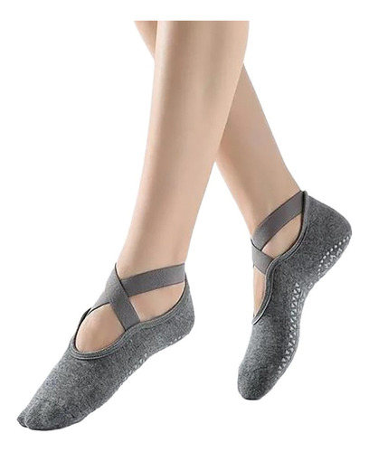 5 Pares De Calcetines Antideslizantes Para Yoga Flats