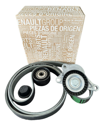 Kit Correia De Acessórios Com Tensor Renault Master 2.3 Orig
